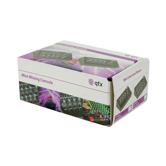 QTX - MM41 MINI MICROPHONE MIXER