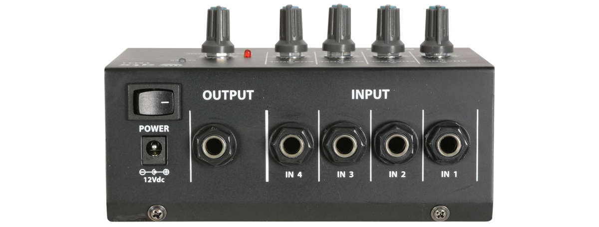 QTX - MM41 MINI MICROPHONE MIXER