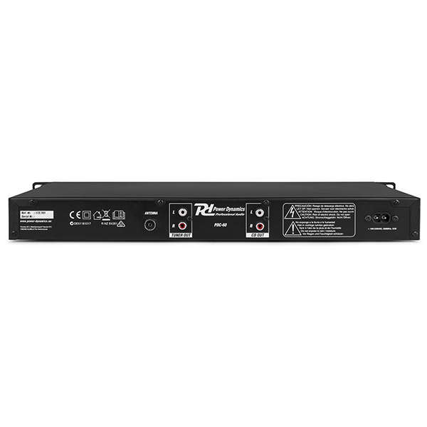 Power Dynamics - PDC-60 USB/CD PLAYER/FM/DAB+