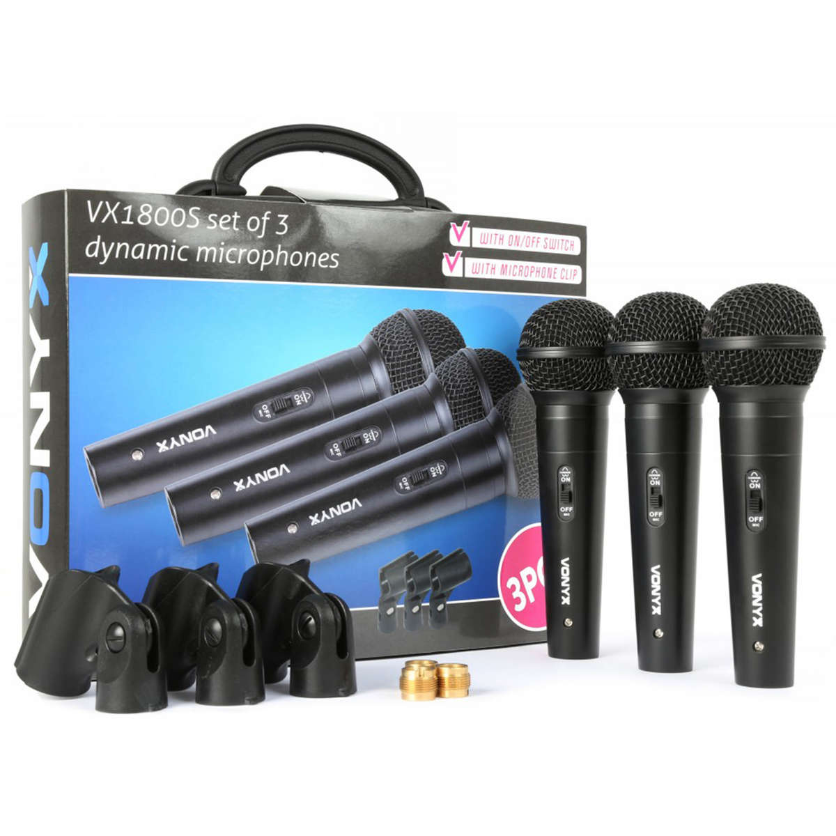 Vonyx - VX1800S DYNAMIC MICROPHONE