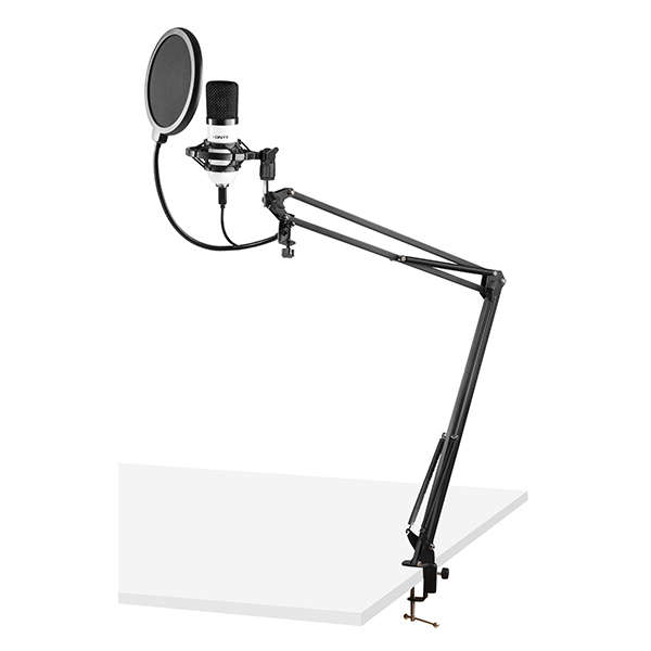 Vonyx - CMS300W STUDIO USB MICROPHONE SET