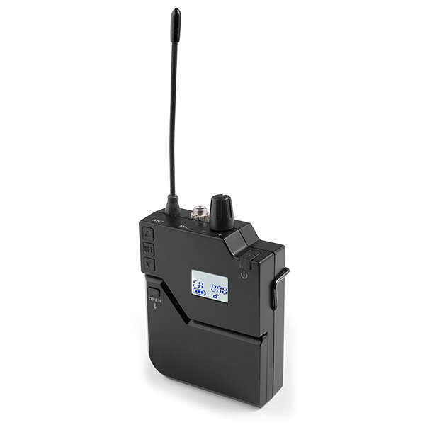 POWER DYNAMICS PD632C HANDHELD & LAPEL MICROPHONE UHF 863.000-865.000MHz