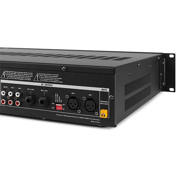 PDM PRM60 100V MIXER AMPLIFIER 60W USB/SD/BT 6 ZONE