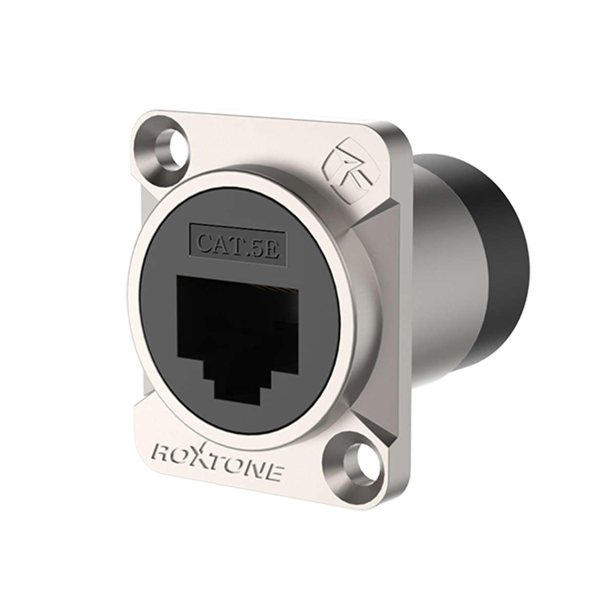 ROXTONE CONNECTOR RJ45 CHASSIS MOUNT CAT5