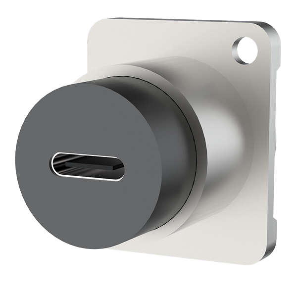 ROXTONE CONNECTOR TYPE-C CHASSIS MOUNT FEMALE