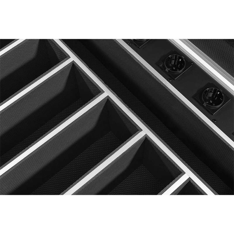 BEAMZ FCC12 FLIGHTCASE FOR 6X BBP612 WITH CHARGING