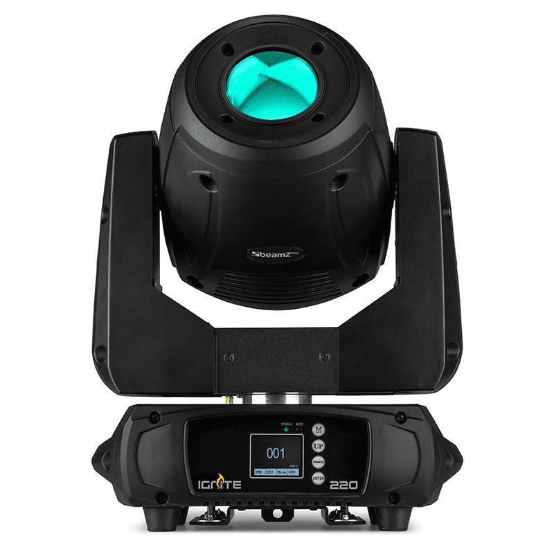 BEAMZPRO IGNITE220 LED MOVING HEAD SPOT 1x 220W [2 IN A FLIGHTCASE]