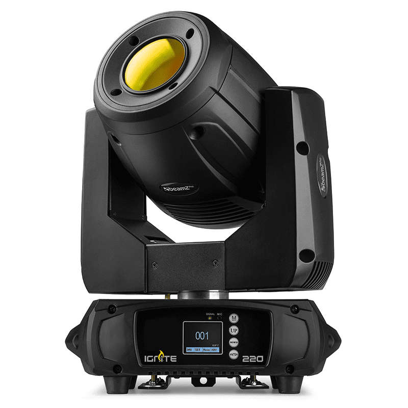 BEAMZPRO IGNITE220 LED MOVING HEAD SPOT 1x 220W [2 IN A FLIGHTCASE]