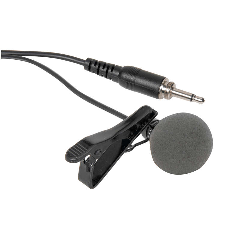 CHORD LM-35 LAPEL MICROPHONE BLACK 3.5mm