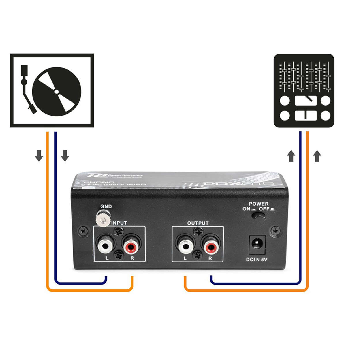 Power Dynamics - PDX010 PHONO PRE-AMPLIFIER