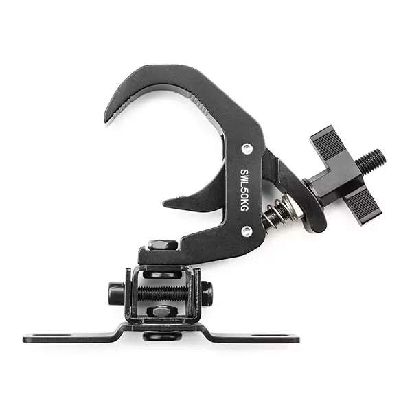 BEAMZ BC50B-75M FOLDABLE MOVING HEAD QUICK TRIGGER CLAMP 50KG BLACK