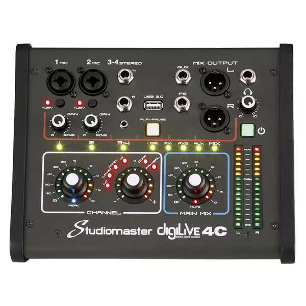 STUDIOMASTER DIGILIVE4C 4 CH DIGITAL CONSOLE