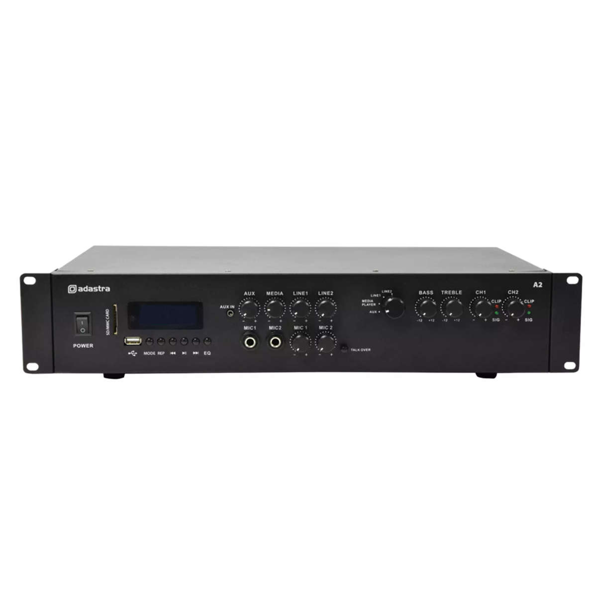 ADASTRA A2 2U MIXER AMPLIFIER 2X 200W