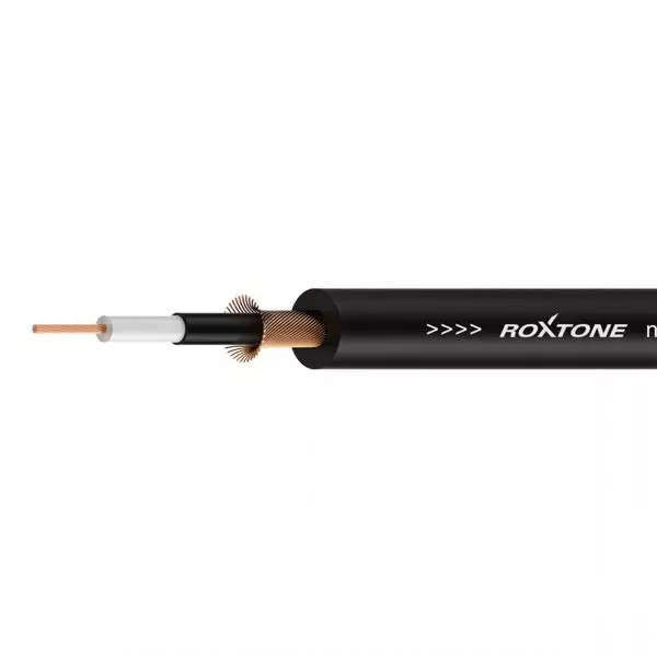 ROXTONE INSTRUMENT CABLE SINGLE CORE 6.0MM BLACK 100M
