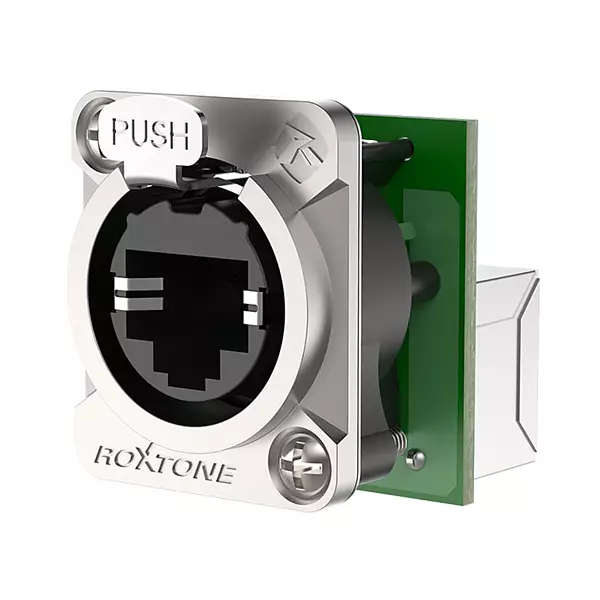 ROXTONE CONNECTOR ETHERCON CHASSIS MOUNT CAT5 SHIELDED