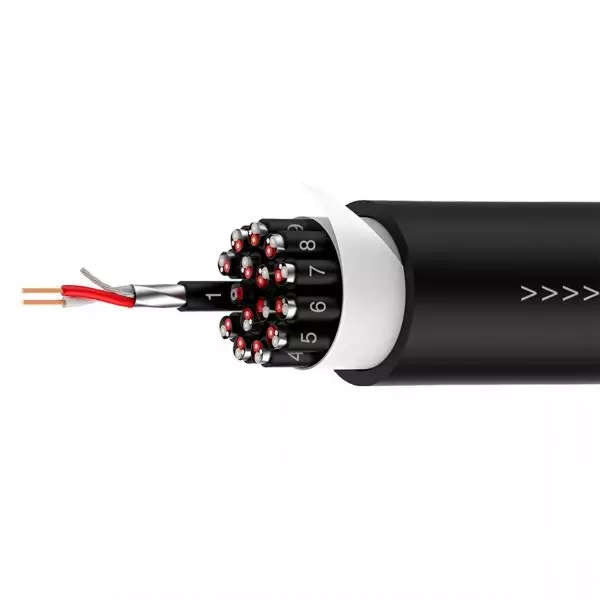 ROXTONE MULTICORE CABLE 16CORE BLACK 50M