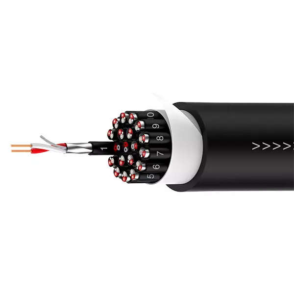 ROXTONE MULTICORE CABLE 20CORE BLACK 50M
