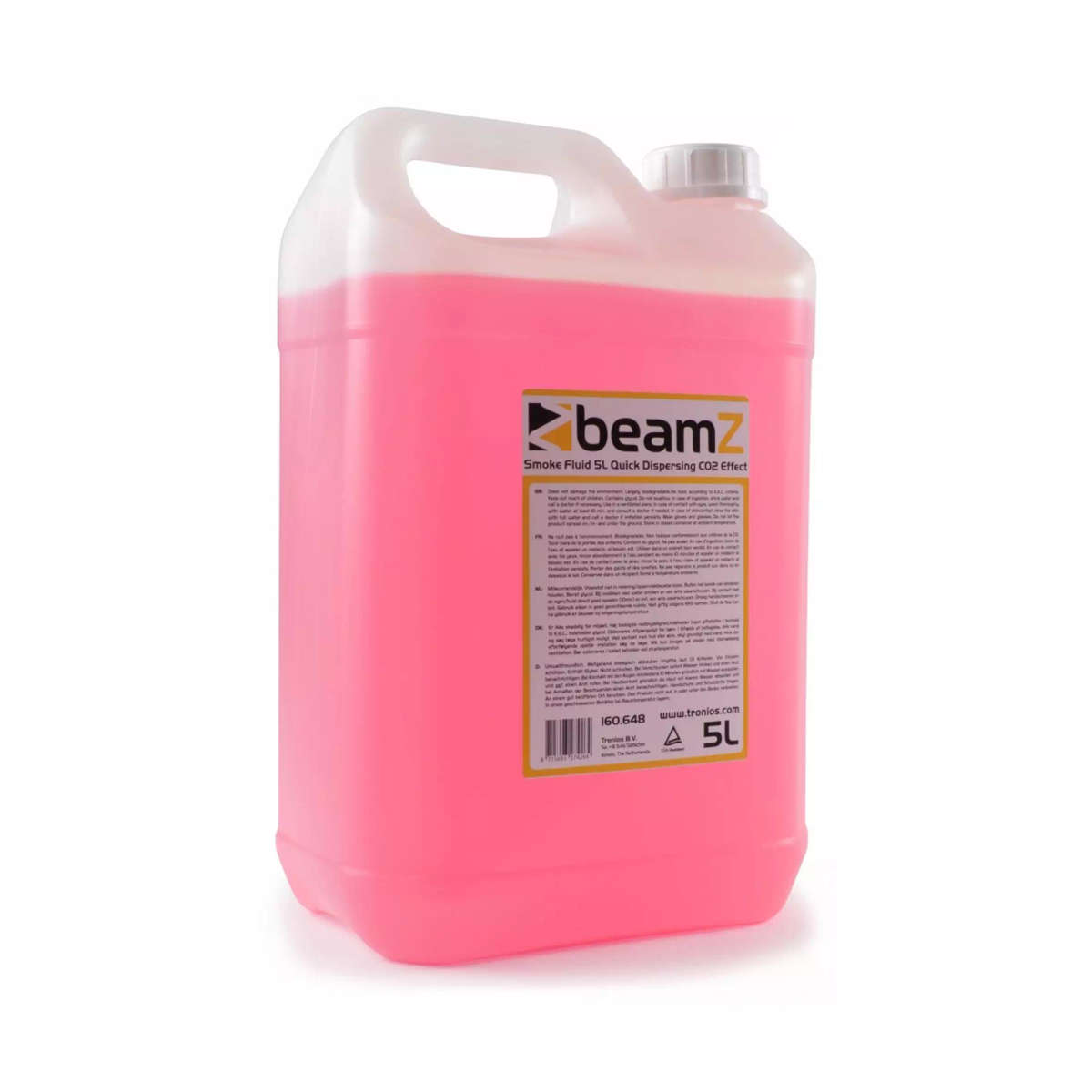 BEAMZ FSMF5Q QUICK DISPERSAL SMOKE FLUID 5L