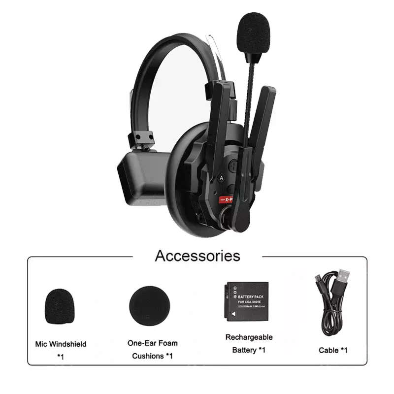 SYNCO XTALKPROX1 1 PIECE HEADSET INTERCOM - RED MASTER