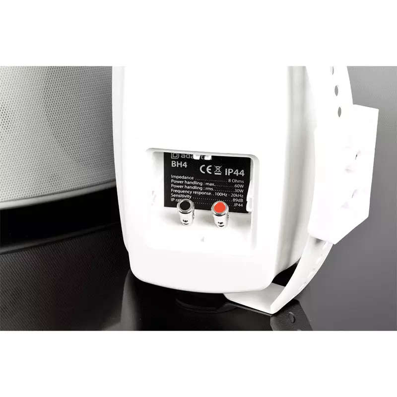 ADASTRA BH4-W WALL MOUNT SPEAKER 4INCH WHITE 30W 8OHM IP44