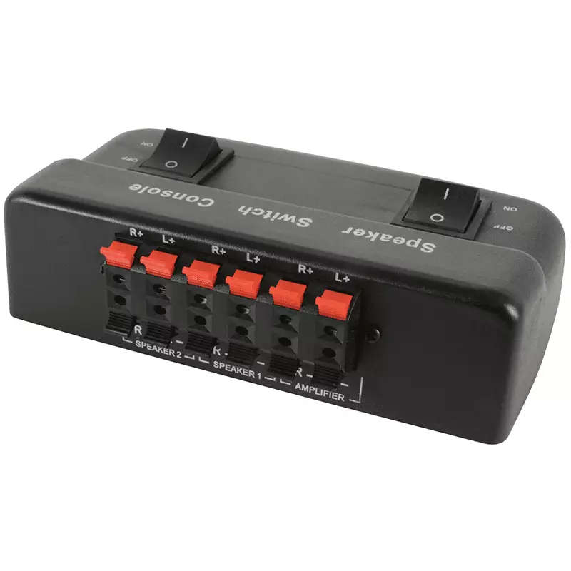 AVLINK AD-SPK12 SPEAKER SELECTOR SWITCH 1IN 2OUT