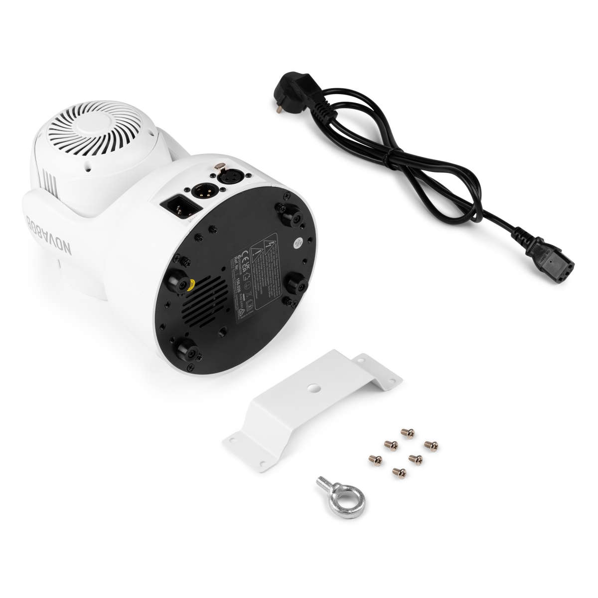 BEAMZ NOVA80B-WH LED MOVING HEAD BEAM 1X 80W GOBO WHITE IP20