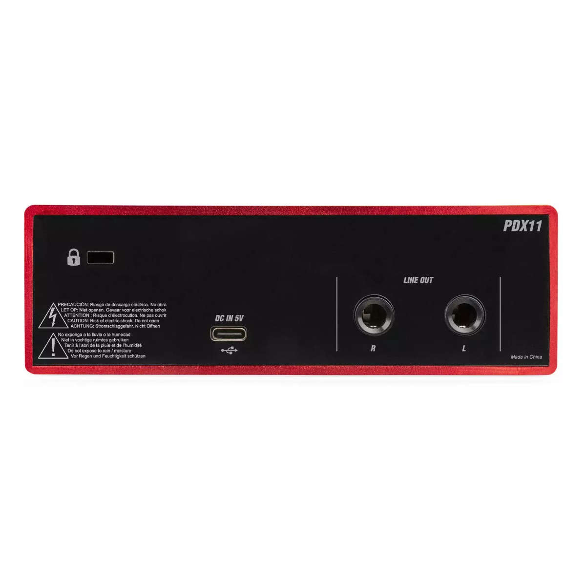 PDM PDX11 USB AUDIO INTERFACE SINGLE CHANNEL