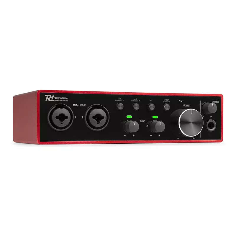 PDM PDX22 USB AUDIO INTERFACE DUAL CHANNEL