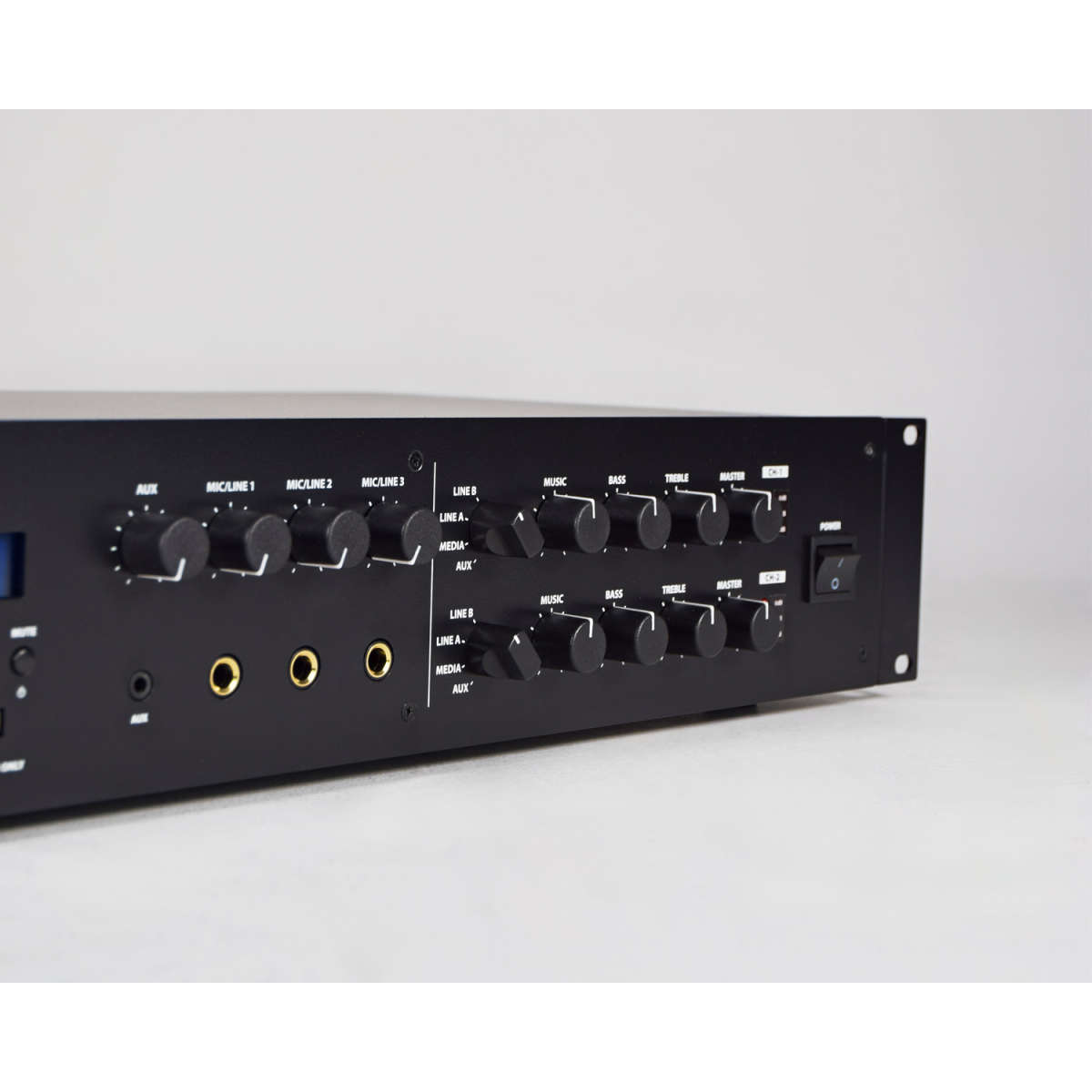 ADASTRA V-122 MIXER AMPLIFIER 2x 120W FM/USB/SD/BT/DAB+ 100V 2 ZONE