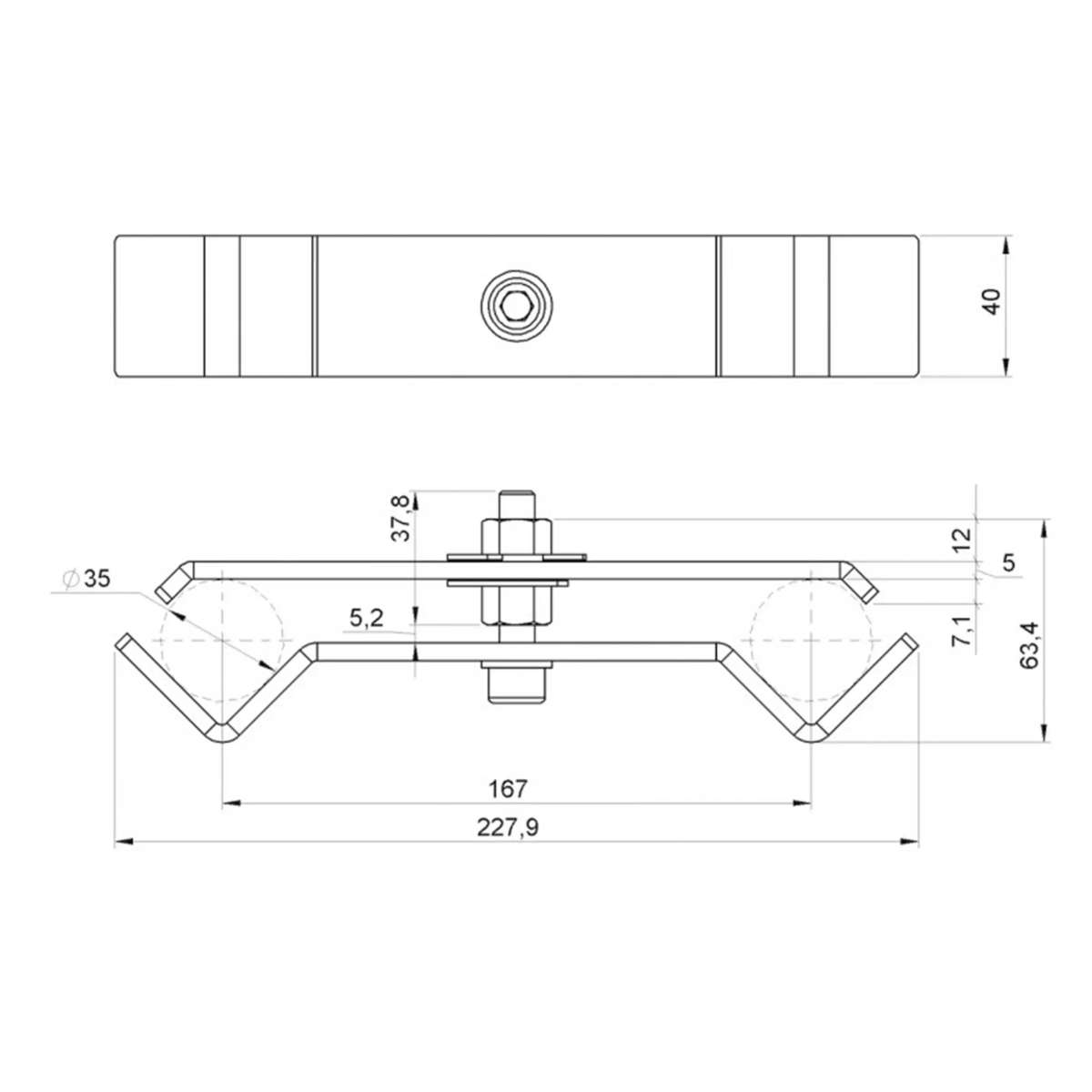 ALUSTAGE HANDRAIL CONNECTION