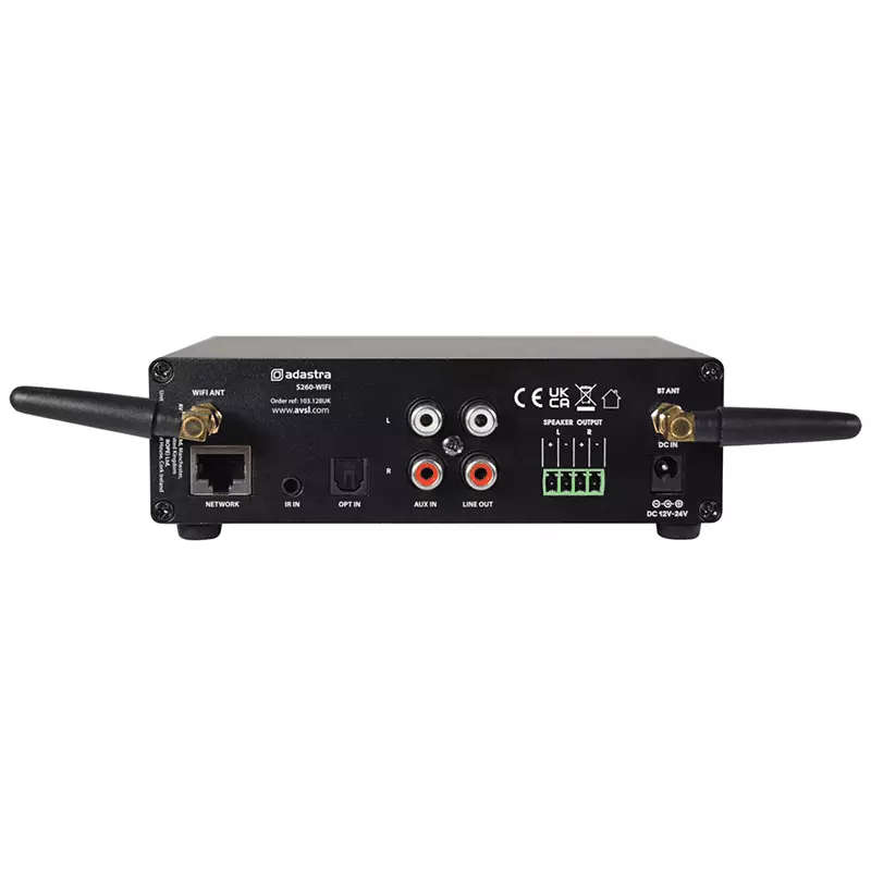ADASTRA S260 WIFI MULTIMEDIA STREAMER AMPLIFIER