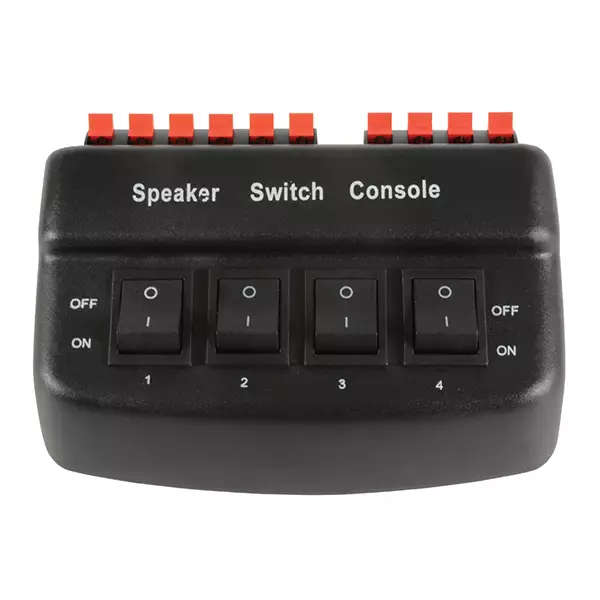 AVLINK AD-SPK42 SPEAKER SELECTOR SWITCH 1IN 4OUT