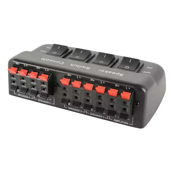 AVLINK AD-SPK42 SPEAKER SELECTOR SWITCH 1IN 4OUT