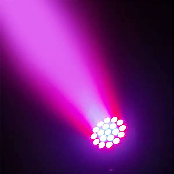 BEAMZ FUZE1910 LED MOVING HEAD WASH WITH RING CONTROL 19x 10W RGBW