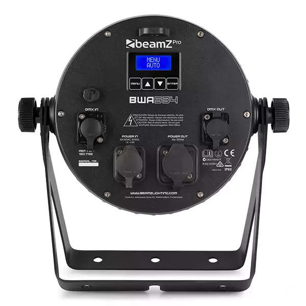 BEAMZPRO BWA534 LED PAR IP65 12x 15W RGBAWUV