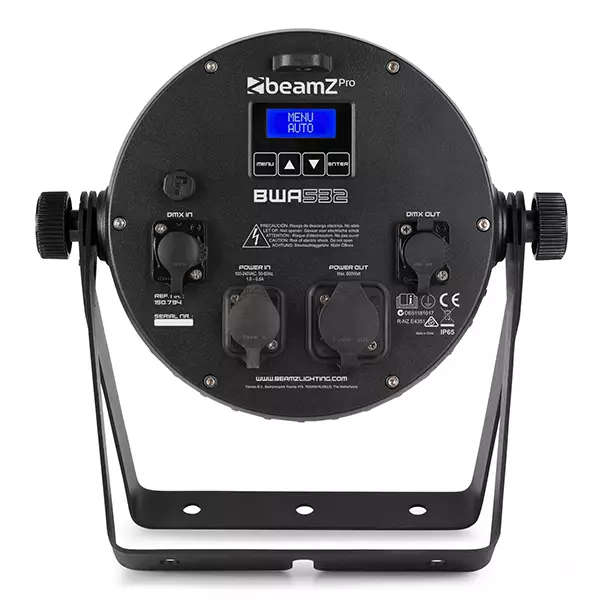 BEAMZPRO BWA532 LED PAR IP65 12x 12W RGBW