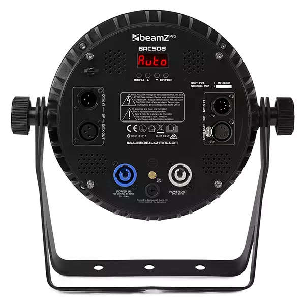 BEAMZPRO BAC509 LED PAR IP20 12x 10W RGBA