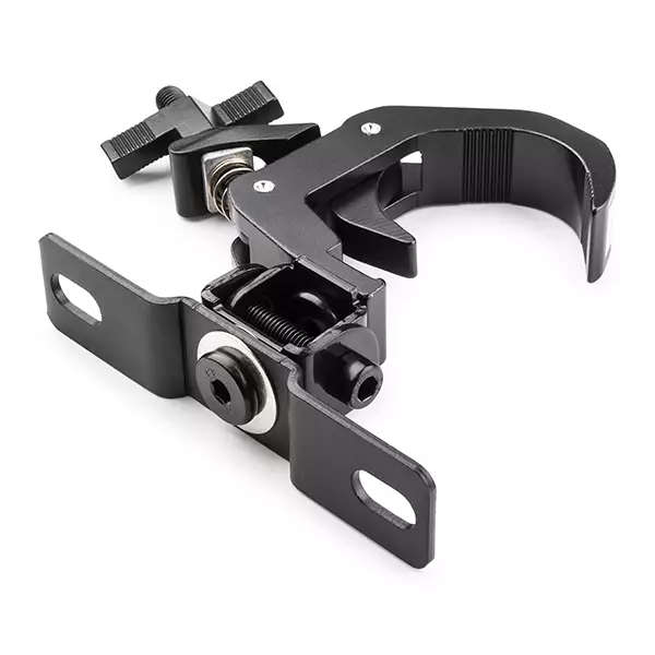 BEAMZ BC50B-75M FOLDABLE MOVING HEAD QUICK TRIGGER CLAMP 50KG BLACK