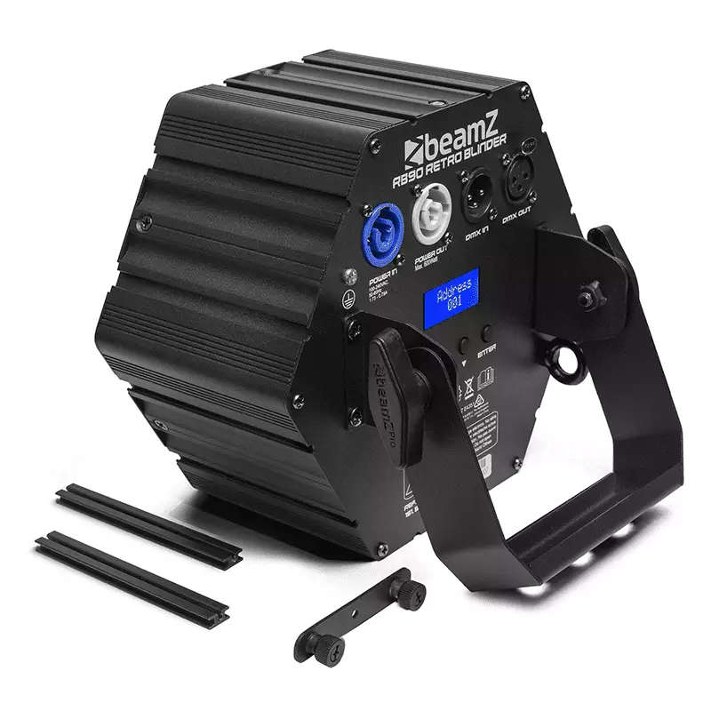 BEAMZ RB90 LED DECO RETRO BLINDER IP20 3x 30W RGBA