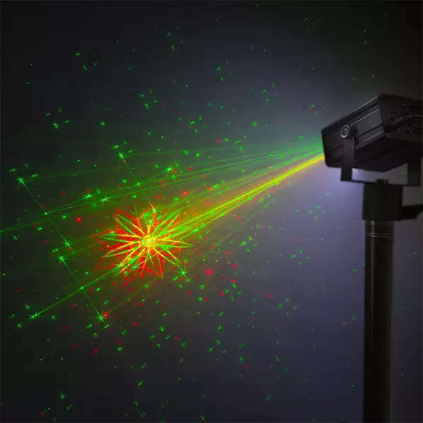 BEAMZ ACRUX LASER QUATRO RG RGBW LED