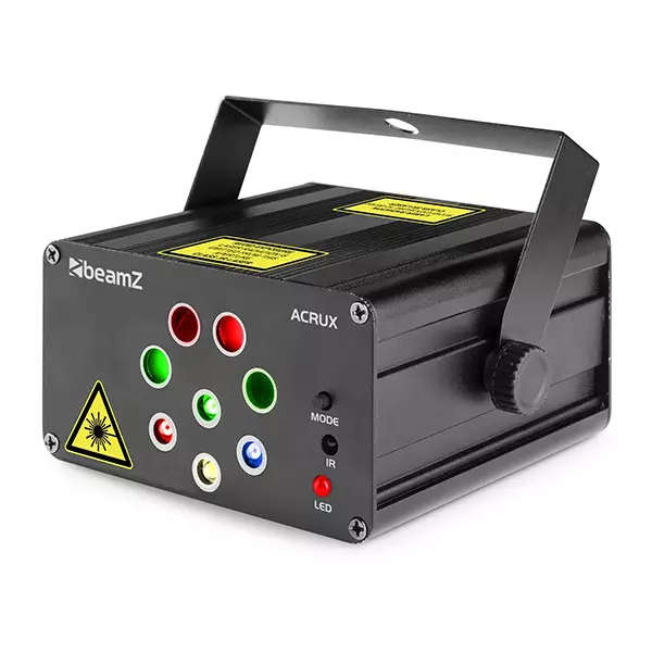 BEAMZ ACRUX LASER QUATRO RG RGBW LED