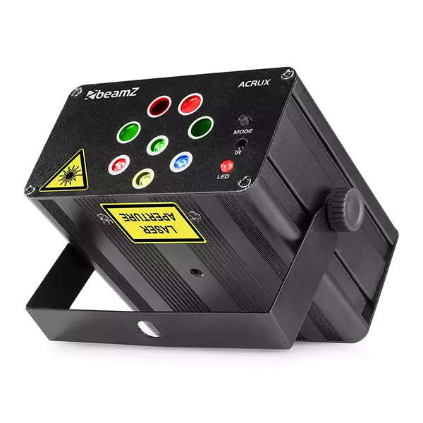 BEAMZ ACRUX LASER QUATRO RG RGBW LED