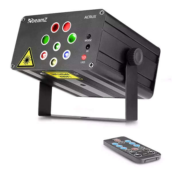 BEAMZ ACRUX LASER QUATRO RG RGBW LED