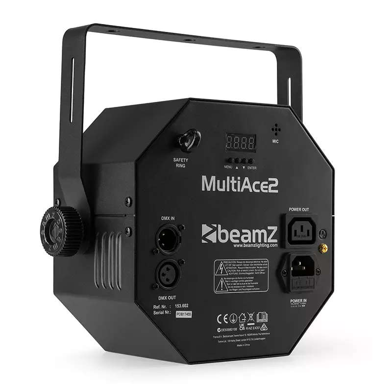 BEAMZ MULTIACE2 LED EFFECT STROBE 36x 0.2W LED 5x 4W RGBWUV
