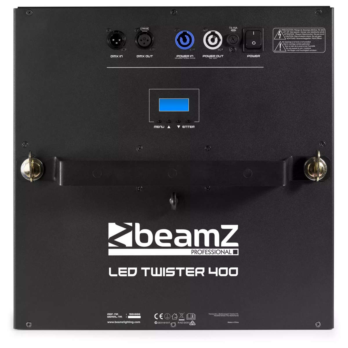 BEAMZ LEDTWIST LED TWISTER 400 FAN RGB DMX