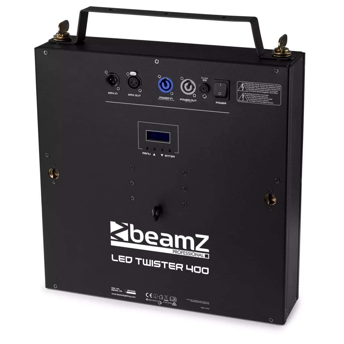 BEAMZ LEDTWIST LED TWISTER 400 FAN RGB DMX