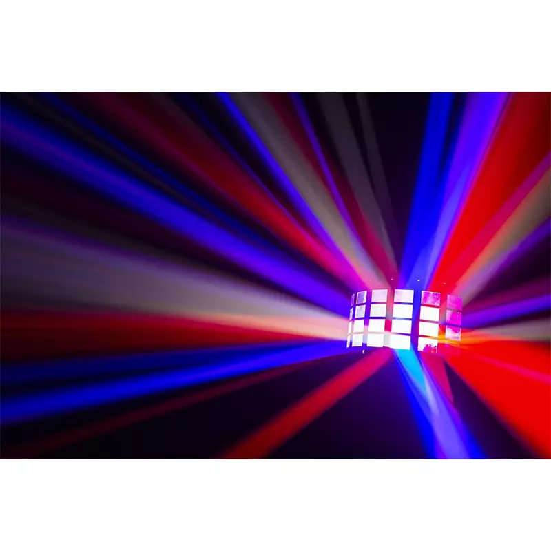BEAMZ DERBYSTROBE LED 4x 3W RGBW