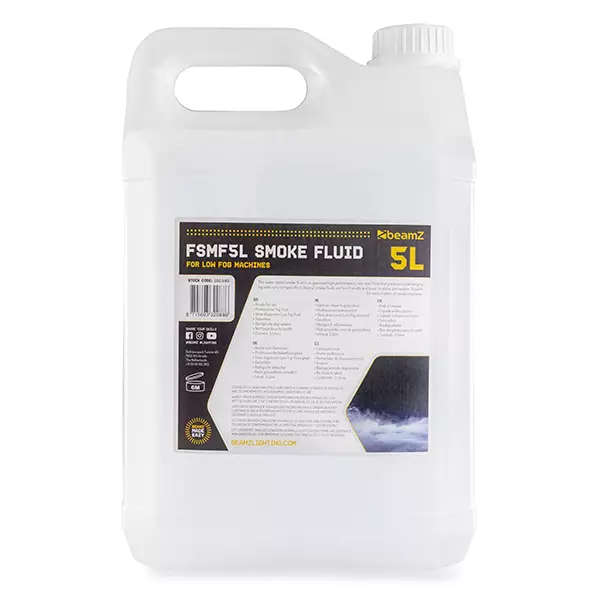 BEAMZ FSMF5L LOW LEVEL FOG FLUID 5L
