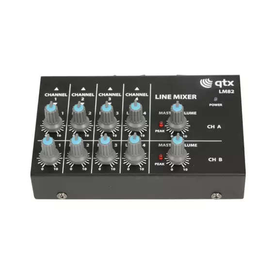 QTX LM82 LINE LEVEL MIXER 8CH