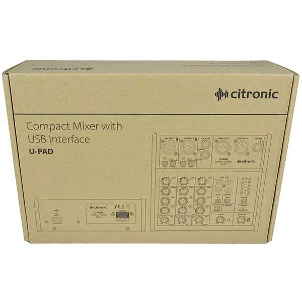 CITRONIC QTX-U-PAD MUSIC MIXER USB